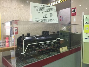 鳥取駅コンコースの模型