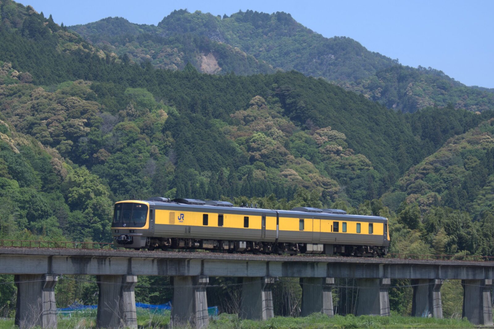 錦川鉄道・岩徳線キヤ検（2023年５月）