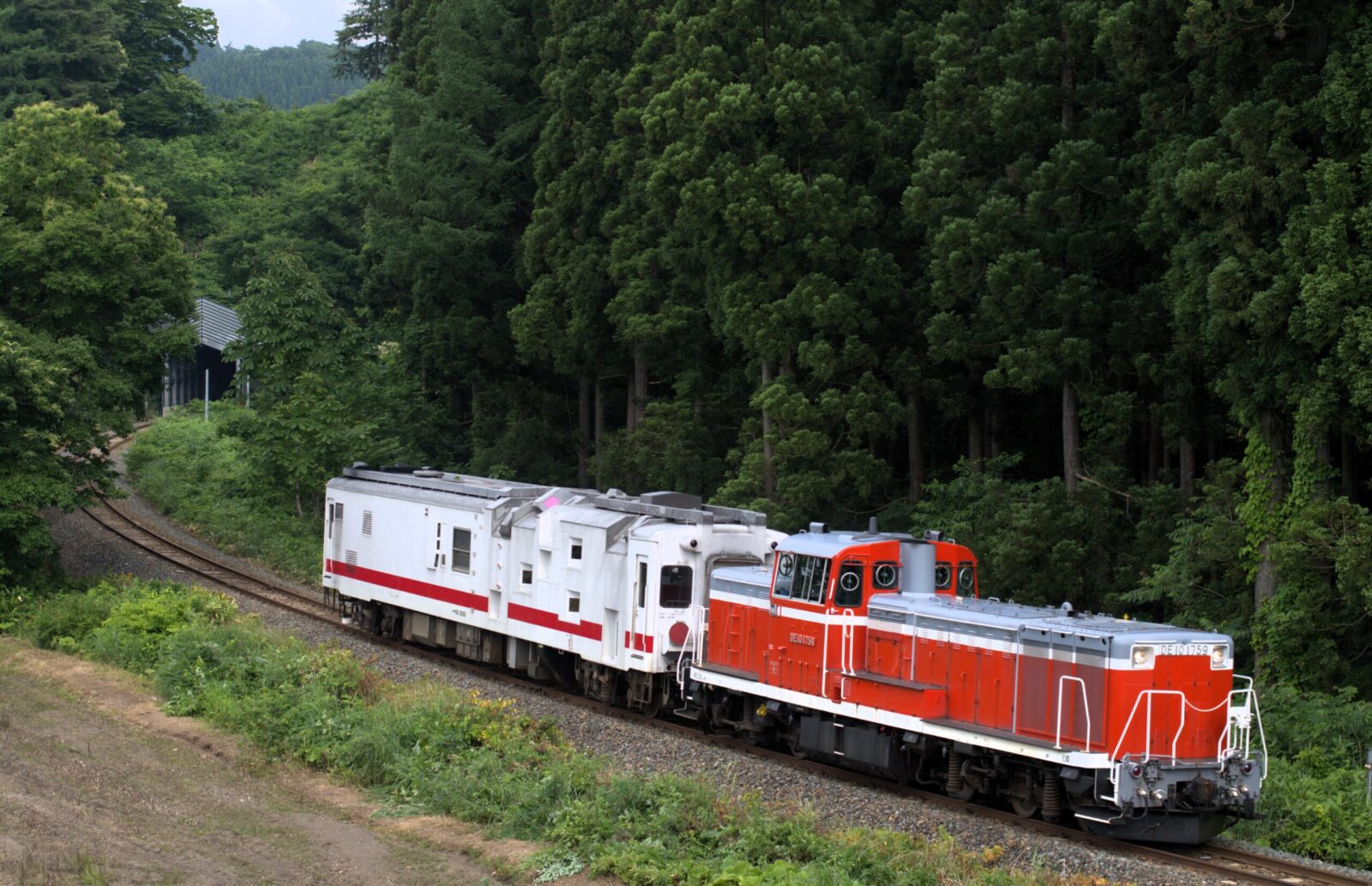 北上線・奥羽本線マヤ50 5001配給（2023年6月）