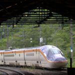 峠駅でつばさを撮影