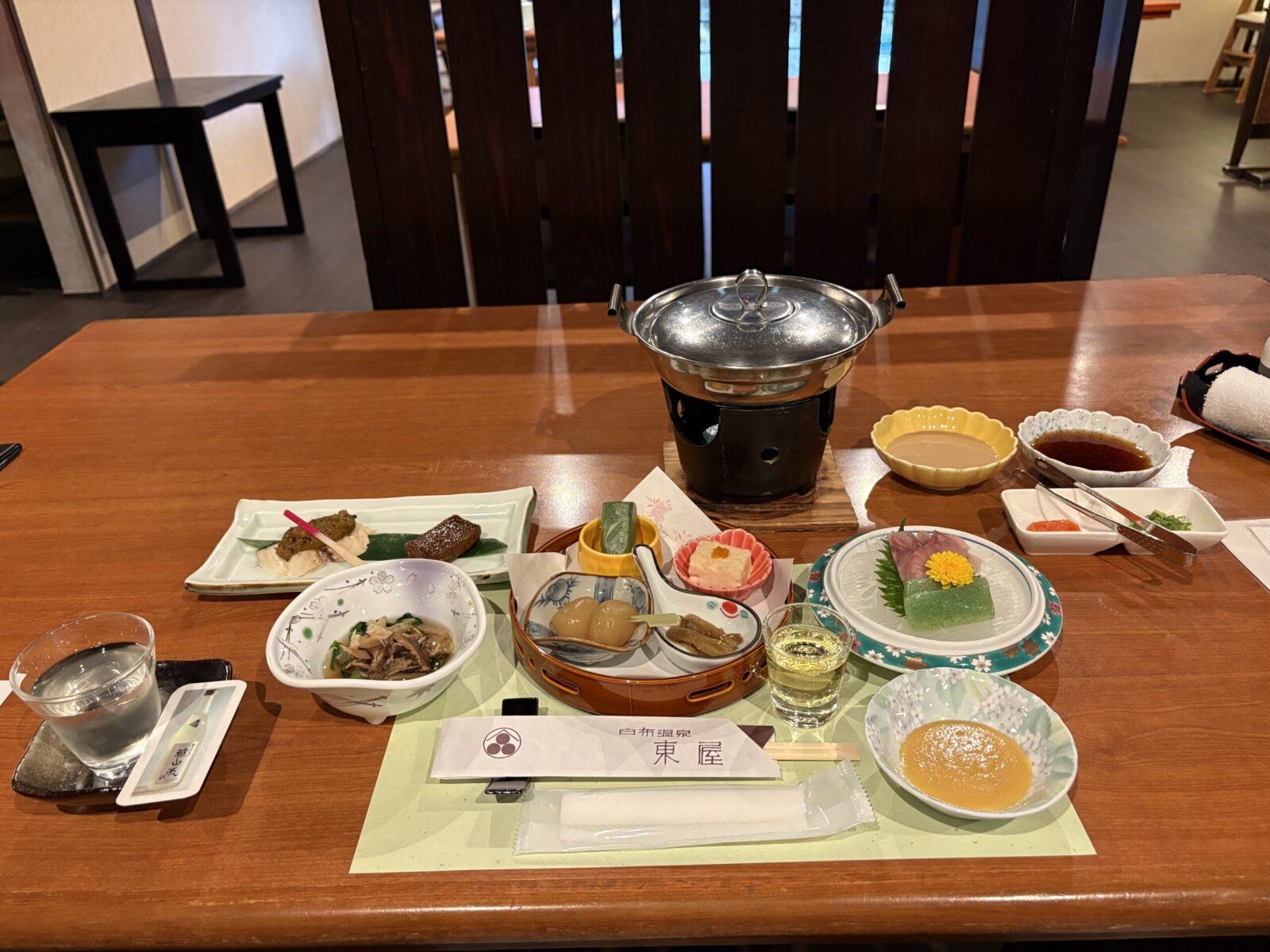 白布温泉　東屋宿泊記　その２　食事編